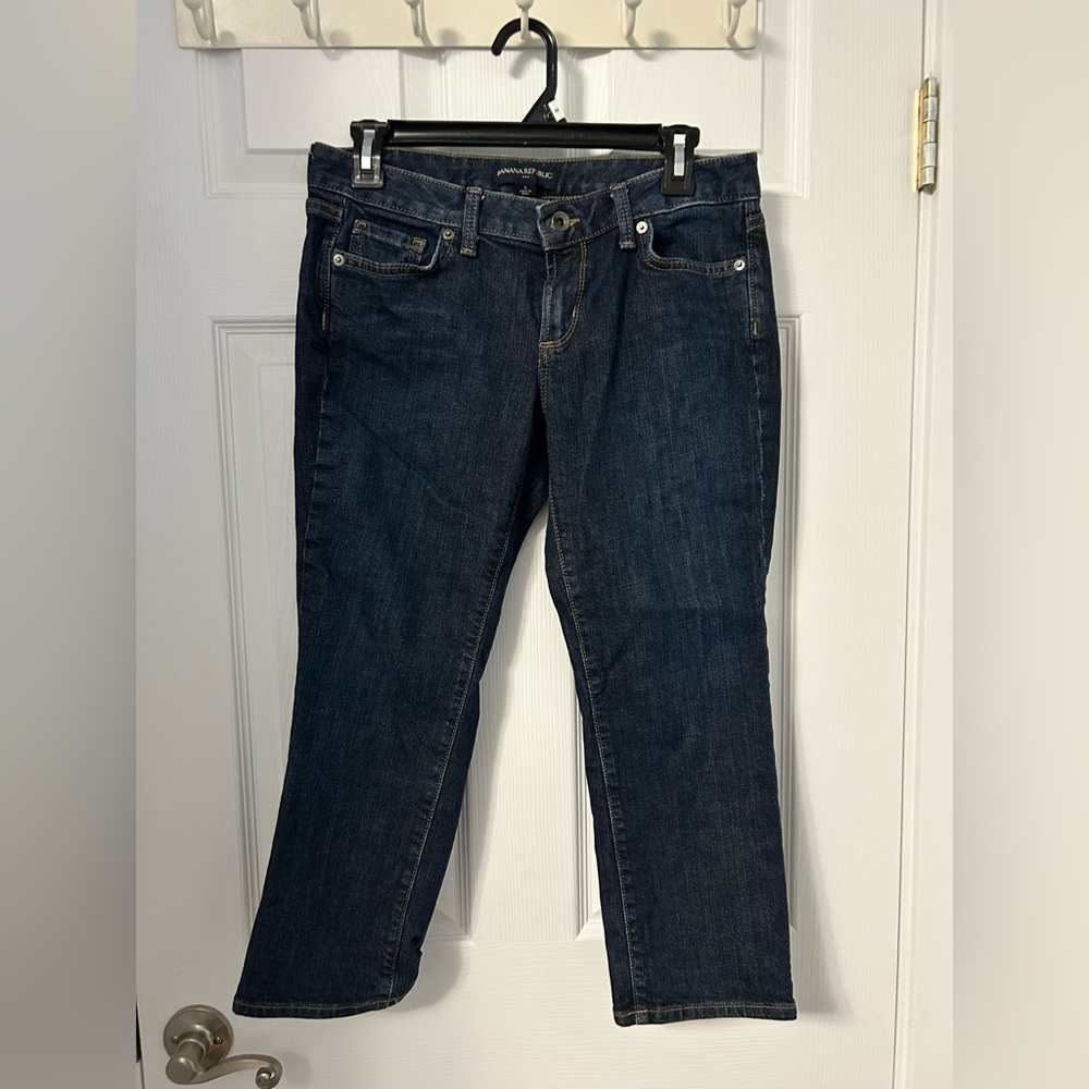 Banana Republic Dark Indigo Boot Cut Jeans